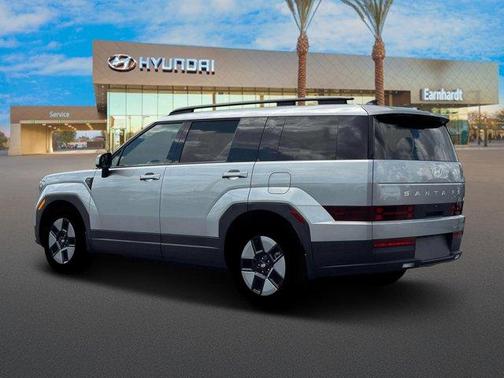 Shimmering Silver 2026 Hyundai SANTA FE HEV SEL