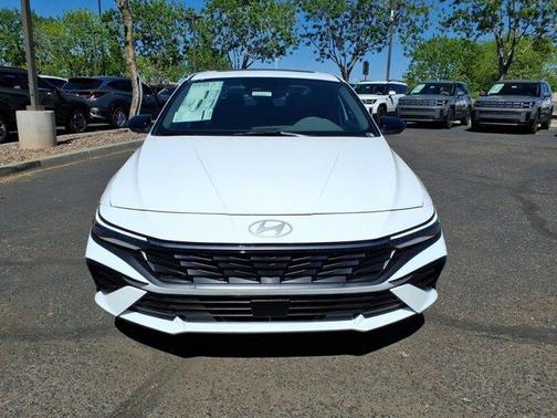 White 2026 Hyundai ELANTRA SEL SPORT PREMIUM