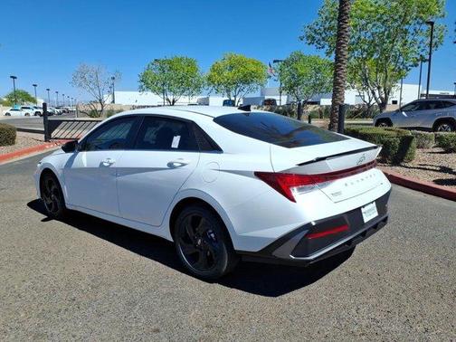 White 2026 Hyundai ELANTRA SEL SPORT PREMIUM