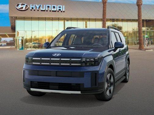 Atlantic Blue 2026 Hyundai SANTA FE HEV SEL