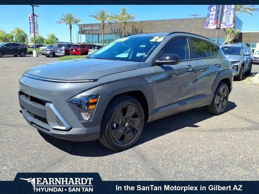 Gray 2026 Hyundai KONA SEL Sport