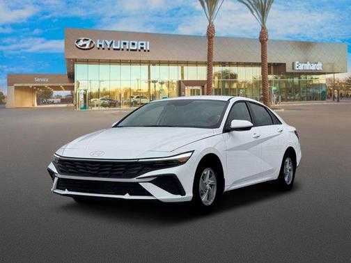 White 2026 Hyundai ELANTRA SE