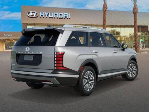 Silver Metallic 2026 Hyundai Palisade Hybrid 7P