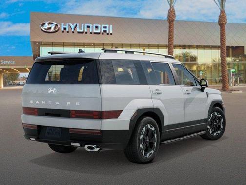 White 2027 Hyundai SANTA FE SEL