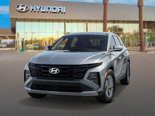 Shimmering Silver 2026 Hyundai TUCSON Hybrid Blue SE