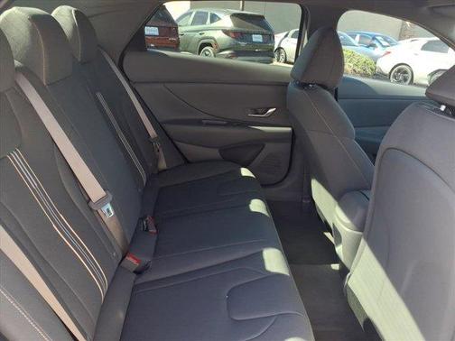 White 2026 Hyundai ELANTRA HEV Blue