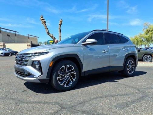 Shimmering Silver 2026 Hyundai TUCSON Limited