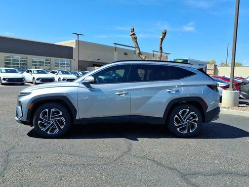 Shimmering Silver 2026 Hyundai TUCSON Limited