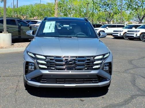 Shimmering Silver 2026 Hyundai TUCSON Limited
