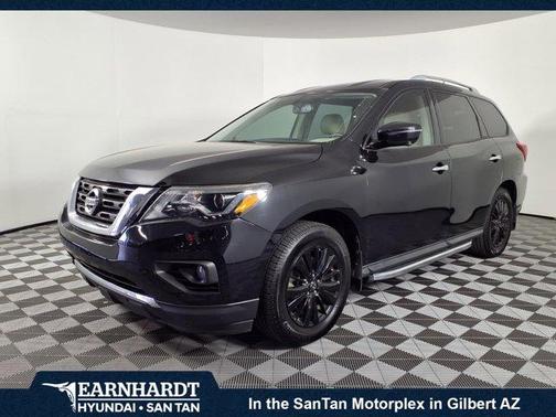 Magnetic Black 2018 Nissan Pathfinder SL
