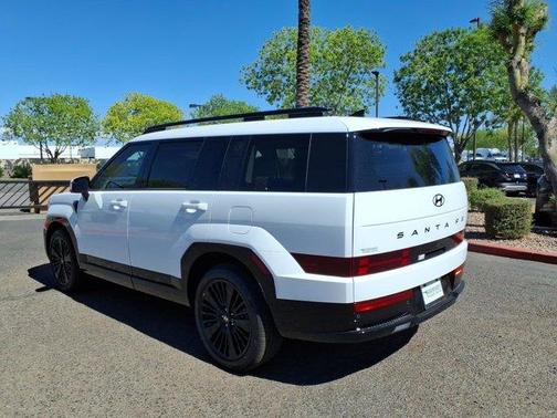 White 2026 Hyundai SANTA FE HEV Calligraphy
