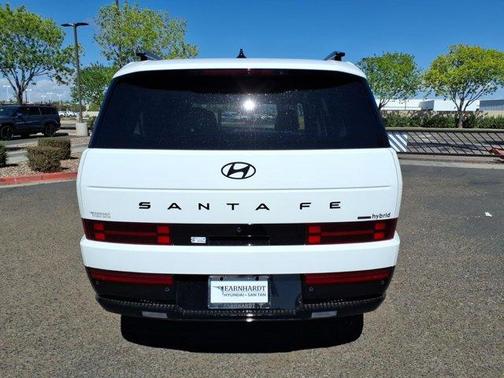 White 2026 Hyundai SANTA FE HEV Calligraphy