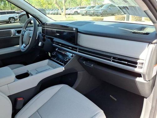 White 2026 Hyundai SANTA FE HEV Calligraphy