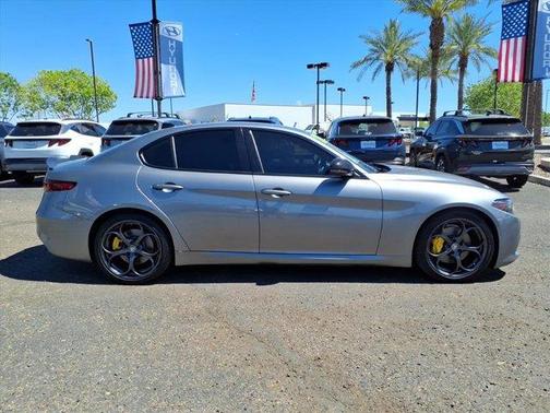 Stromboli Gray Metallic 2021 Alfa Romeo Giulia Ti
