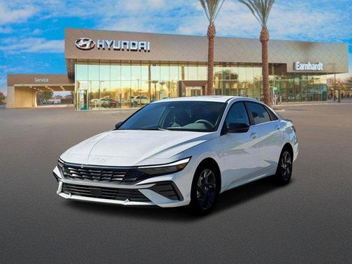 White 2026 Hyundai ELANTRA SEL SPORT PREMIUM