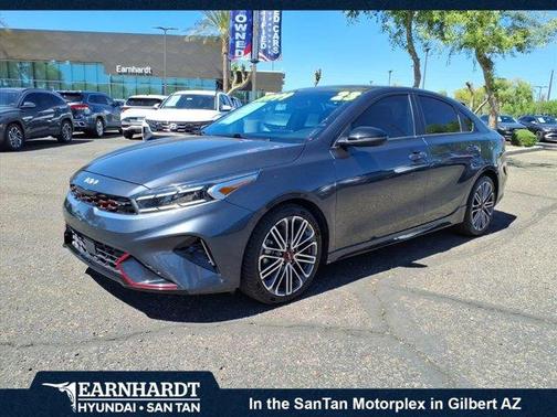 Gravity Gray 2023 Kia Forte GT