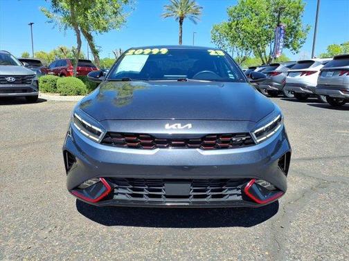 Gravity Gray 2023 Kia Forte GT
