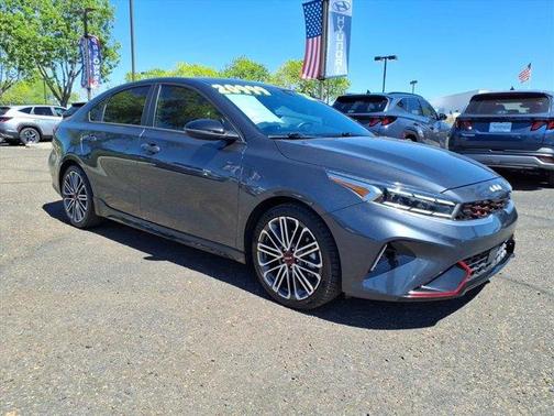 Gravity Gray 2023 Kia Forte GT