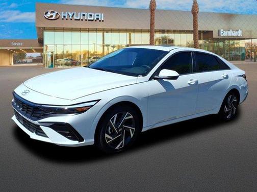 White 2026 Hyundai ELANTRA HEV Limited