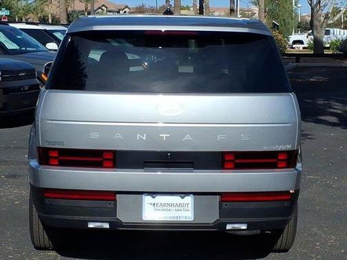 Shimmering Silver 2026 Hyundai SANTA FE HEV SE
