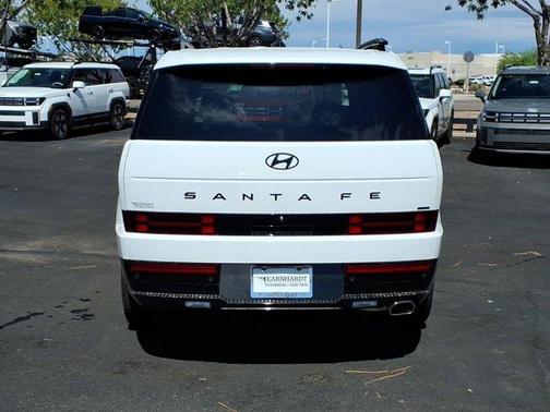 White 2026 Hyundai SANTA FE Calligraphy