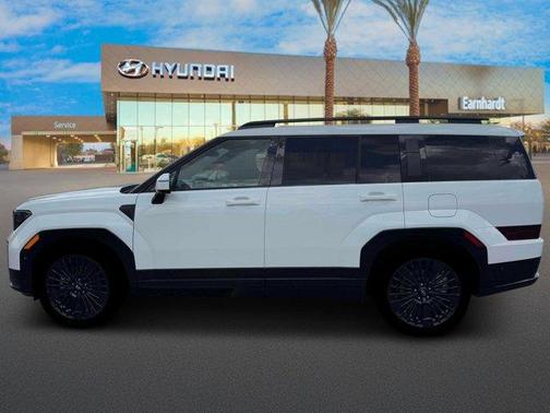 White 2026 Hyundai SANTA FE HEV Calligraphy