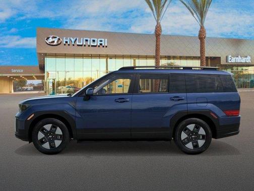 Atlantic Blue 2026 Hyundai SANTA FE HEV SEL