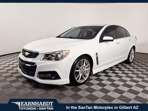Heron White 2015 Chevrolet SS Base