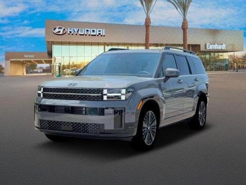 Hampton Gray 2026 Hyundai SANTA FE HEV Calligraphy