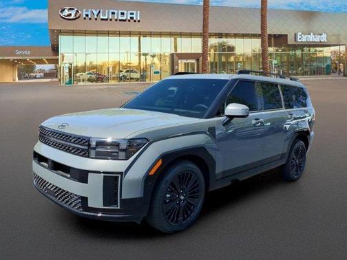 Hampton Gray 2026 Hyundai SANTA FE HEV Calligraphy