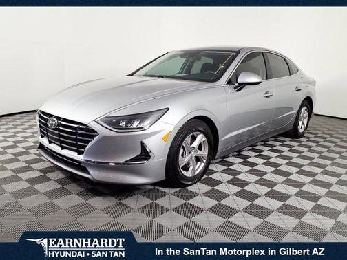 Shimmering Silver Pearl 2021 Hyundai SONATA SE