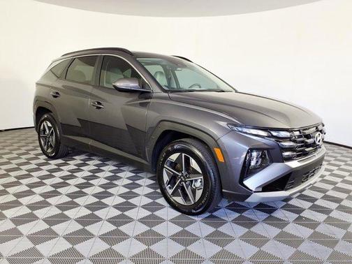 Titanium Gray 2025 Hyundai TUCSON Hybrid SEL Convenience
