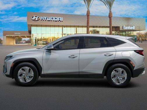 Shimmering Silver 2026 Hyundai TUCSON Hybrid Blue SE
