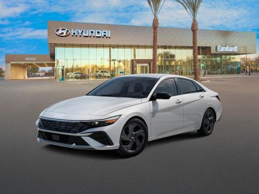 White 2026 Hyundai ELANTRA SEL Sport