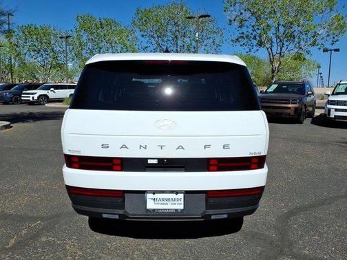 White 2026 Hyundai SANTA FE HEV SE