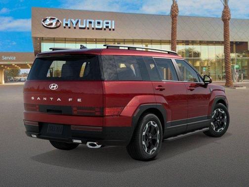 Red 2026 Hyundai SANTA FE SEL