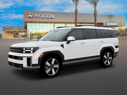 White 2026 Hyundai SANTA FE HEV Limited