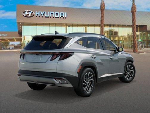 Shimmering Silver 2026 Hyundai TUCSON Limited