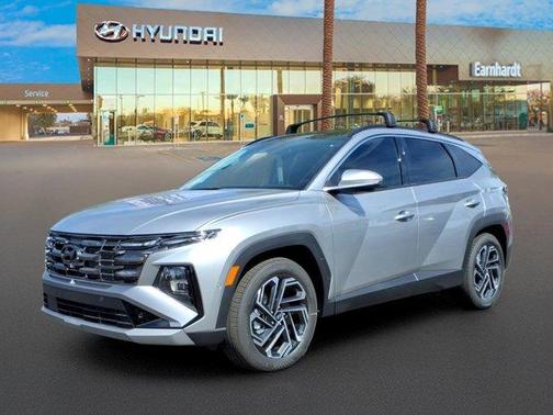 Shimmering Silver 2026 Hyundai TUCSON Limited