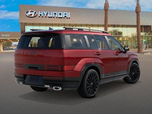 Red 2026 Hyundai SANTA FE Calligraphy