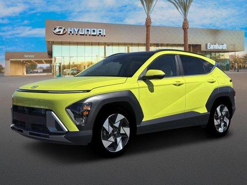 Yellow 2026 Hyundai KONA Limited