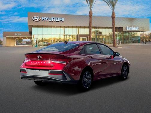 Red 2026 Hyundai ELANTRA HEV SEL Sport