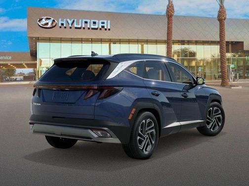 Atlantic Blue 2026 Hyundai TUCSON Limited