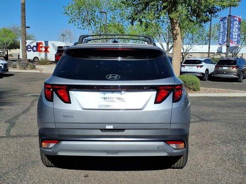 Shimmering Silver 2026 Hyundai TUCSON Hybrid SEL