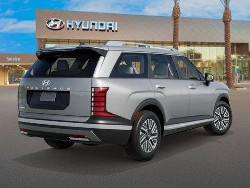 Silver Metallic 2026 Hyundai Palisade Hybrid Blue SEL Premium 7P