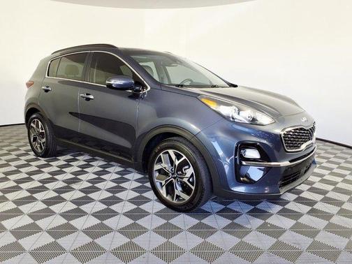 Pacific Blue 2020 Kia Sportage EX