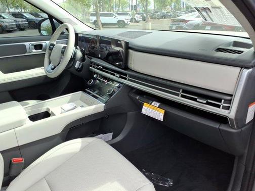 Shimmering Silver 2026 Hyundai SANTA FE HEV SEL