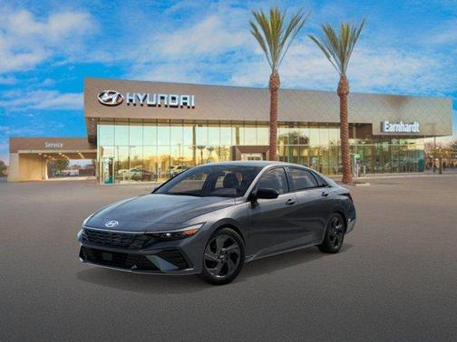 Gray 2026 Hyundai ELANTRA SEL Sport Sedan