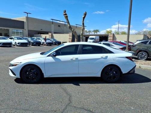 White 2026 Hyundai ELANTRA SEL SPORT PREMIUM