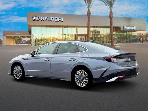 Blue 2026 Hyundai SONATA Hybrid Limited
